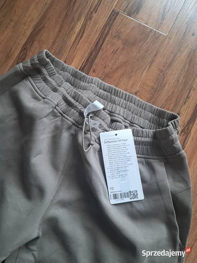 nowe beżowe spodnie dresowe rozmiar xxxl