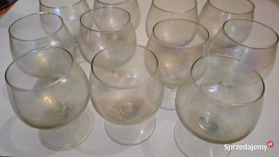 Lampki do alkoholu z tęczową poświatą PRL 11 lubelskie Lublin