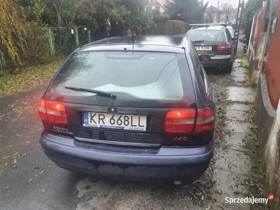 Listwa chrom klapy tylnej tył volvo v40 9604