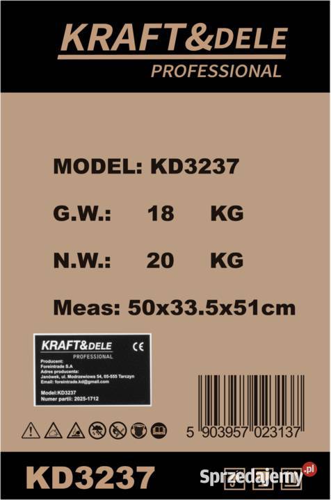 Agregat inwertorowy 273kW 230V KD3237 lubelskie sprzedam