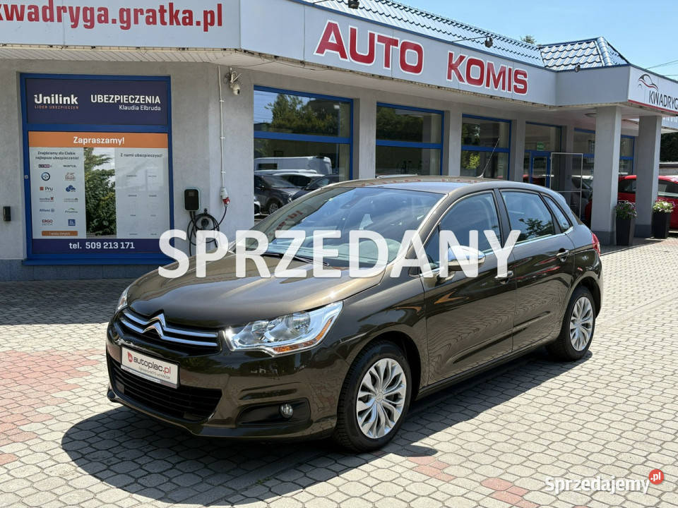 Citroen C4 Rezerwacja II 2010 Tarnowskie Góry