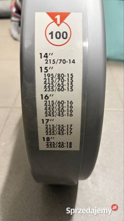 Łańcuchy śniegowe komplet