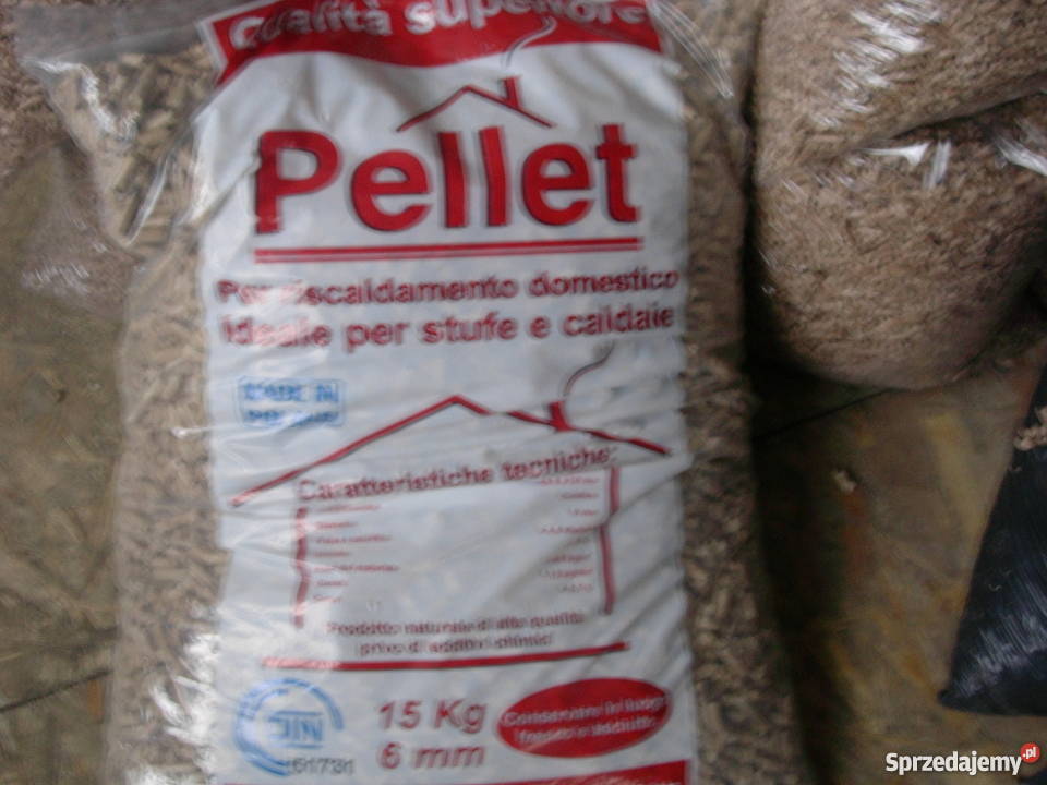 Pellet drzewny fi 6 i fi 8 Pozostałe łódzkie Łódź