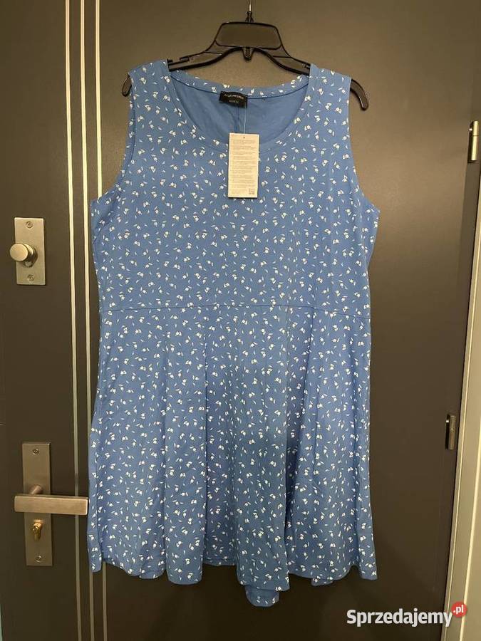 Yessica sukienka modny wzór kwiaty floral Choszczno