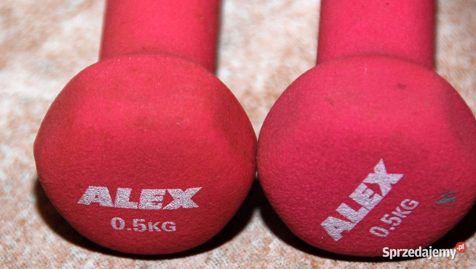 Hantelki żeliwne do ćwiczeń Alex 4 x 05 Warszawa
