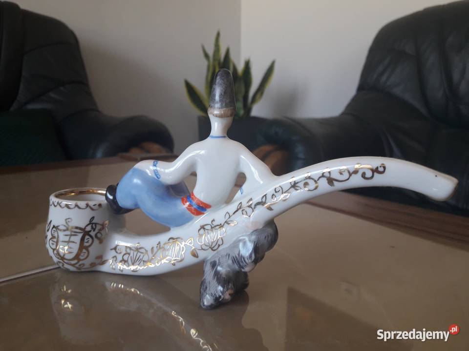 Porcelanowa figurkafajka Vakula i diabeł Kijów