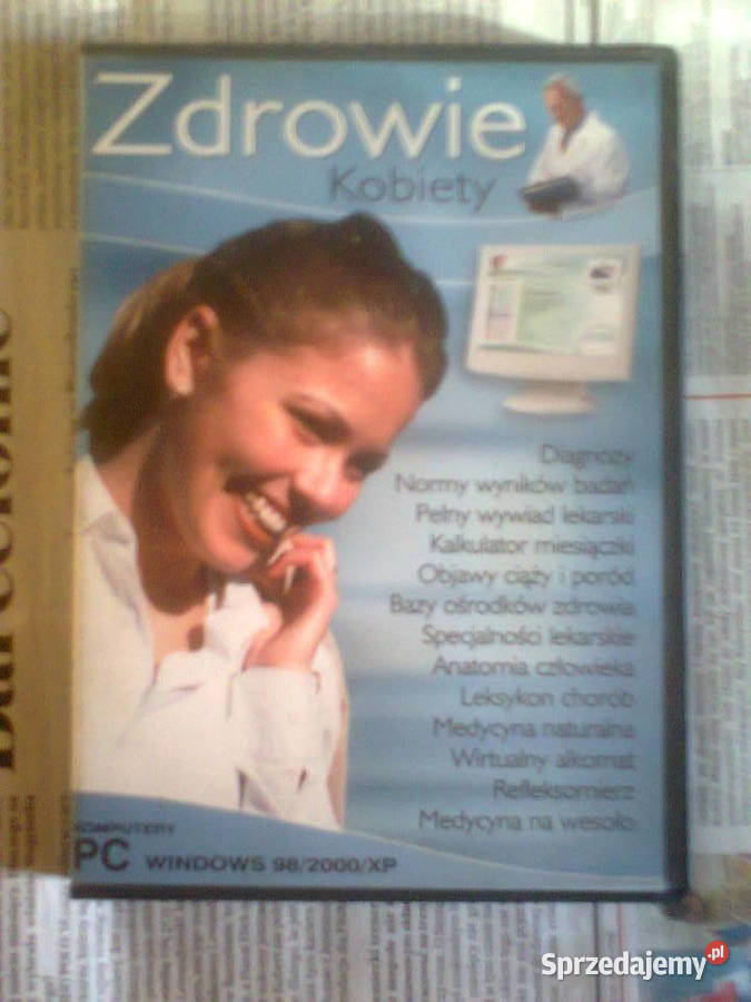 Zdrowie Kobiety PC DVD Warszawa sprzedam
