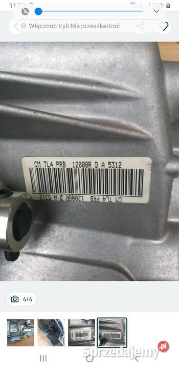 Skrzynia biegów Dacia 15dci 320105790R