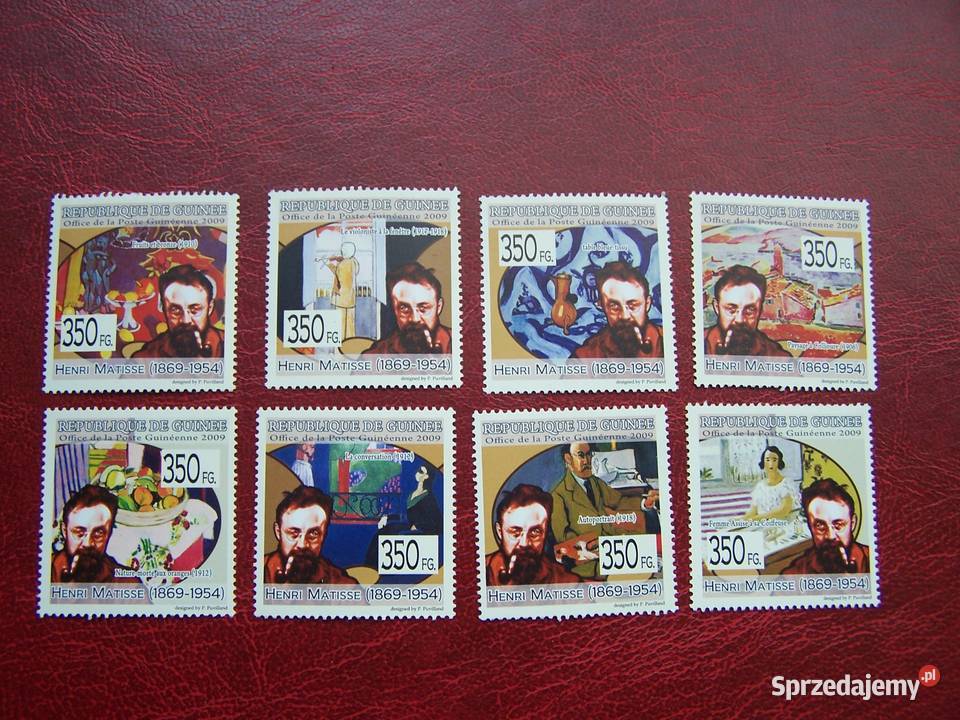 Gwinea 2009 MNH Sztuka Malarstwo Henri Matisse Tychy