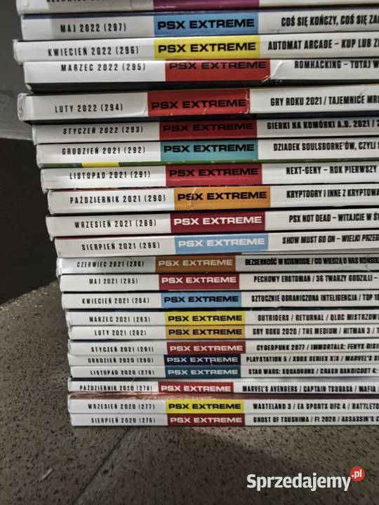 zestaw 40 magazynów PSX Extreme numery 246 257 Warszawa
