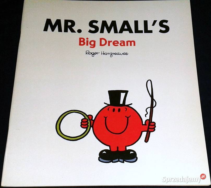 Mr Small Big Dream Roger Hargreaves miękka lubelskie Chełm sprzedam