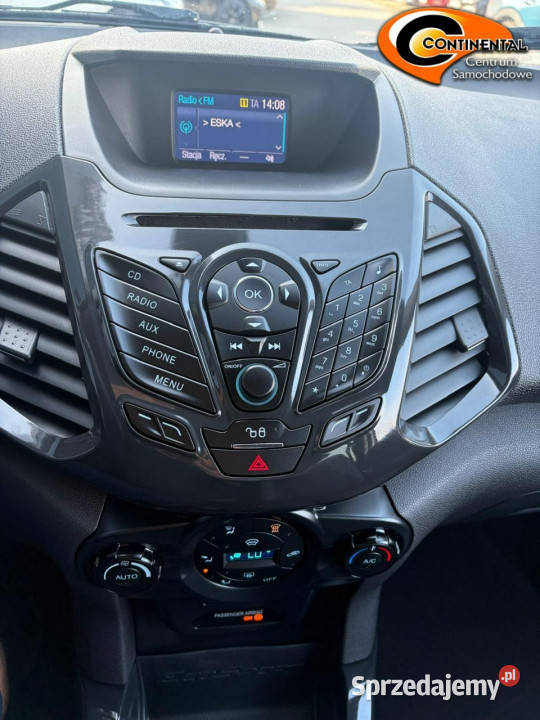 Ford EcoSport Bogate wyposażenie II 2013 tempomat EcoSport