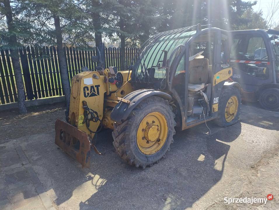ładowarka teleskopowa cat TH210 do poprawek Grabów nad Prosną