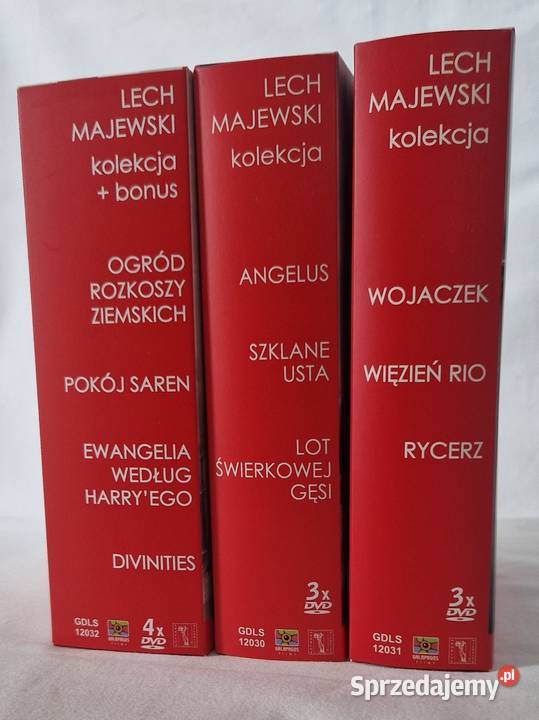 Lech Majewski kolekcja 10 filmów na DVD Warszawa sprzedam