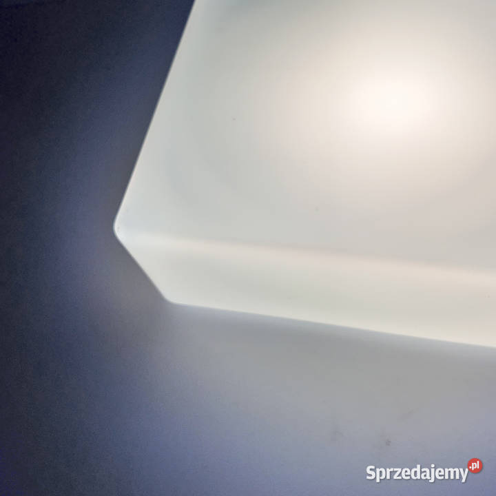 Biały szklany plafon kinkiet RZB Bamberg Niemcy Oświetlenie Warszawa