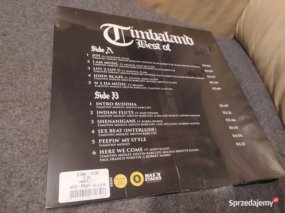 LP Best of Timbaland Winyl płyta winylowa nowa w Warszawa
