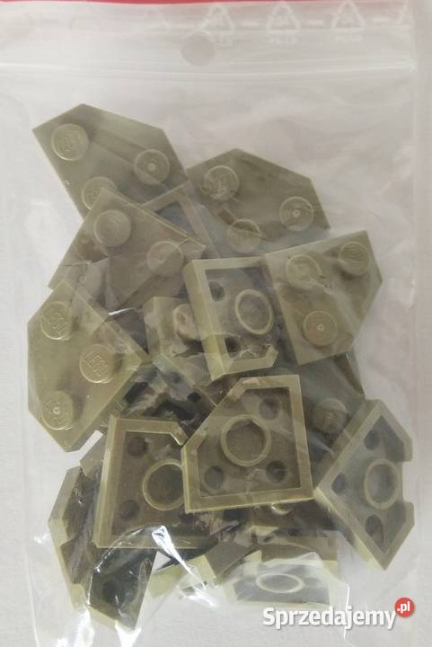 Lego Corner Plate 2x2 Olive Green pakiet 20 Kłaj sprzedam