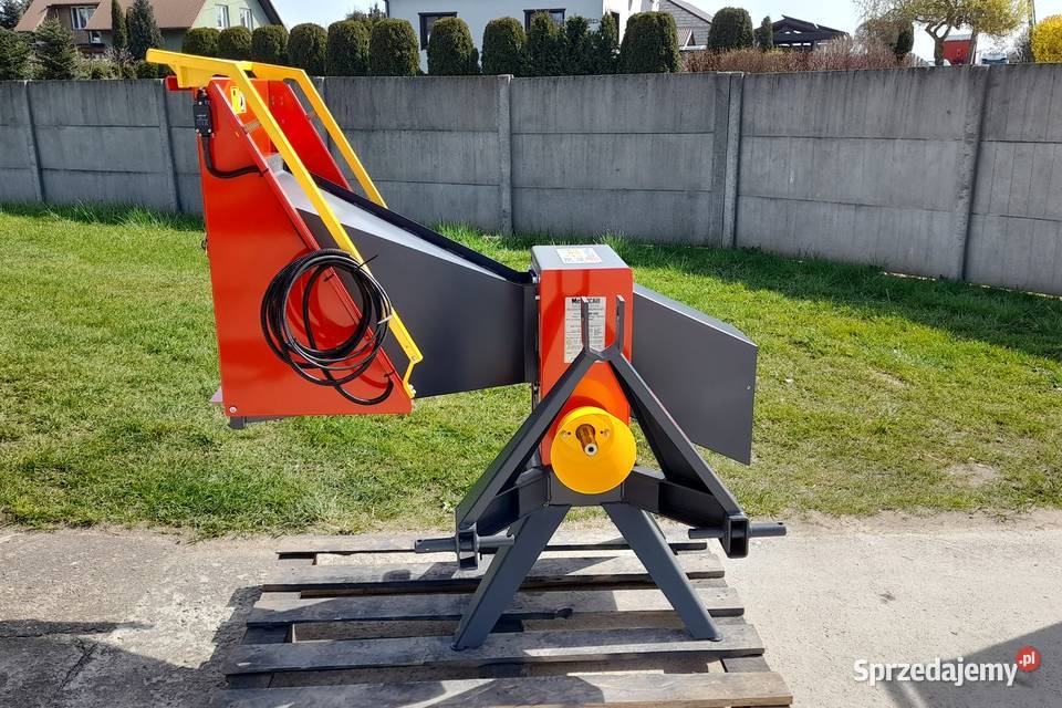 Rębak walcowy HR 100 6 noży MetalCAD gałęzie do Janów Lubelski