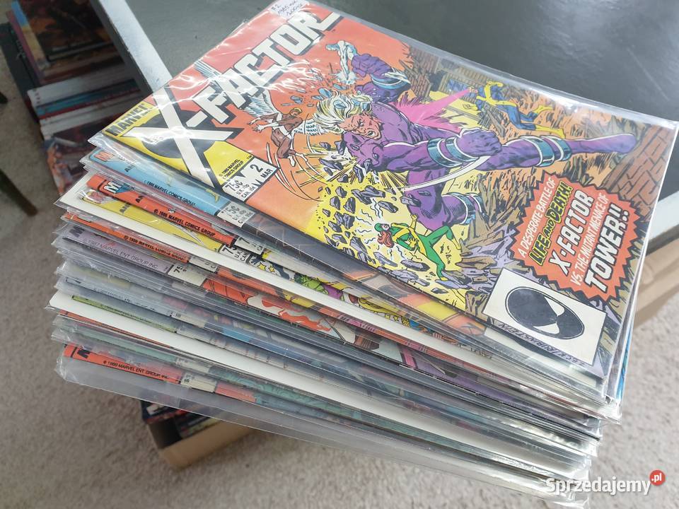 XFactor kolekcja 29 oryginalnych komiksów Marvel