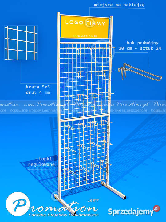 Kraty ekspozycyjne sklepowe kratownice Warszawa