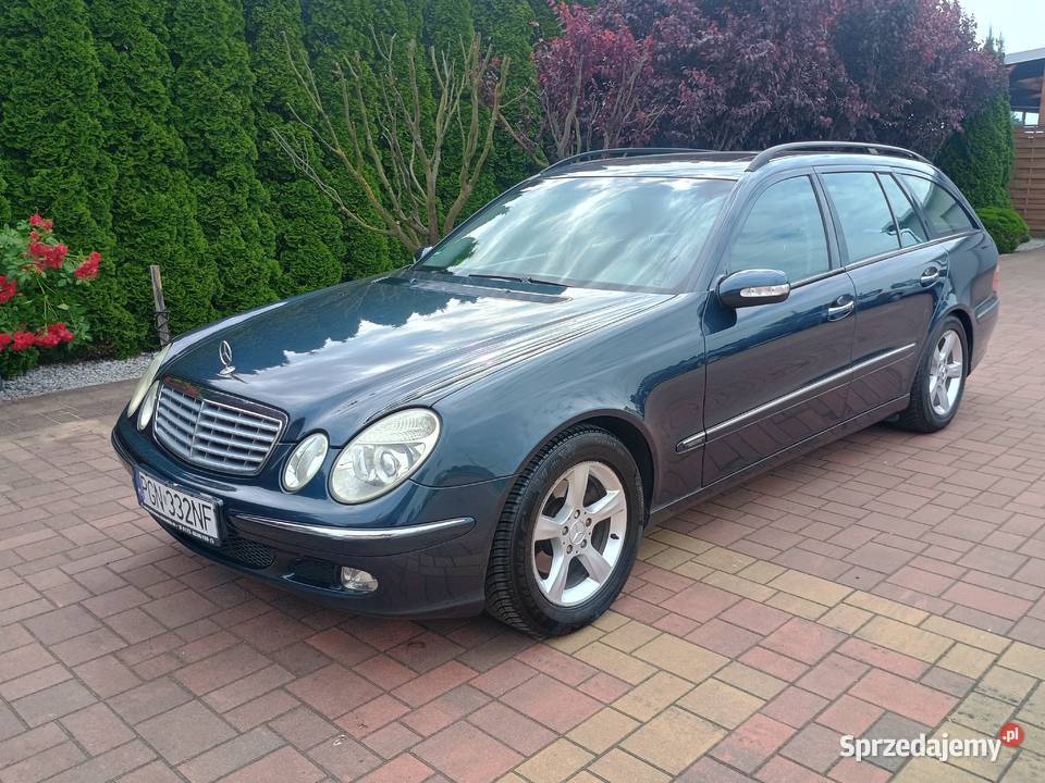 Mercedes W211 E200 18i 163 Bezwypadkowy KLIMA 5 wielkopolskie