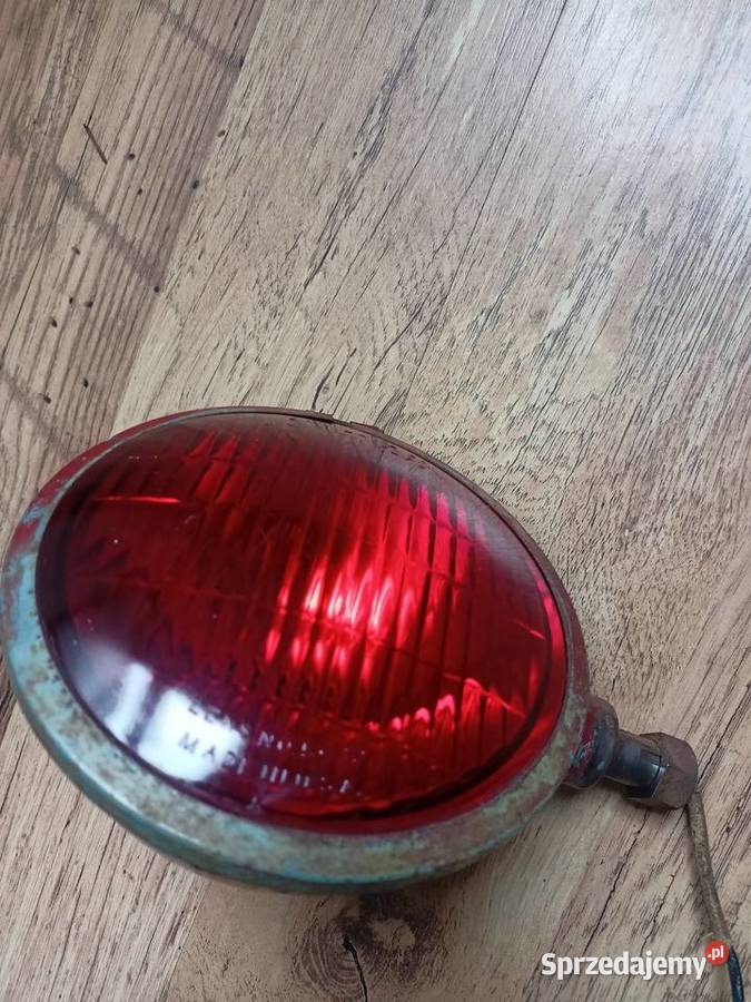 Harley Police J JD Indian VL Panhead Knucklehead Oświetlenie Bydgoszcz