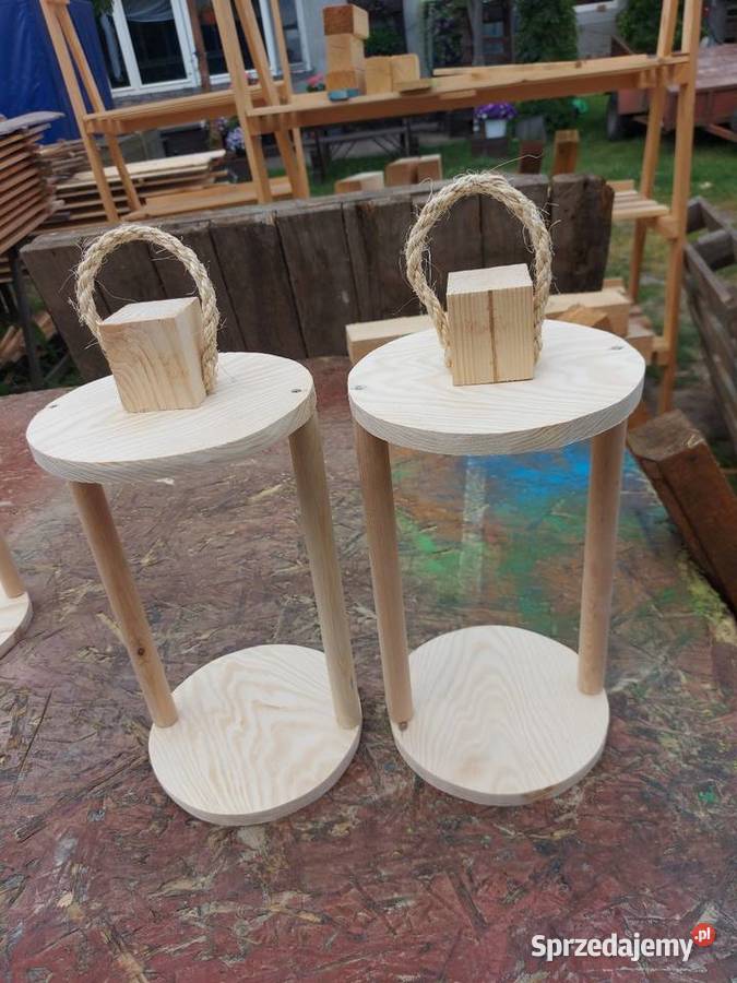 Lampiony dekoracyjne okrągłe wielkopolskie