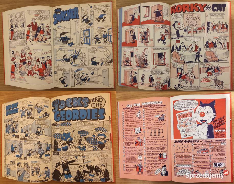 The Dandy Book 1979 kultowy komiks z 1978 r mazowieckie Warszawa