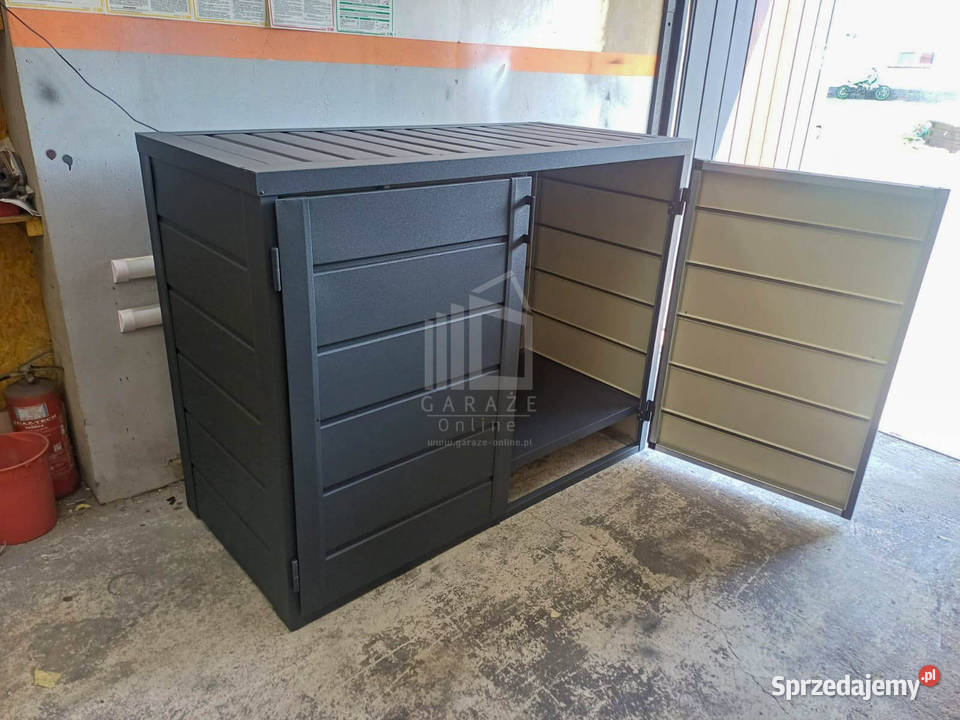 Box rowerowy Schowek na rower wózek 180x100 Krynica-Zdrój