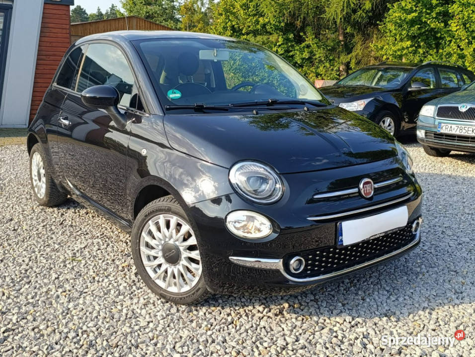Fiat 500 Fiat 500 bezwypadkowy serwisowany światła do jazdy dziennej