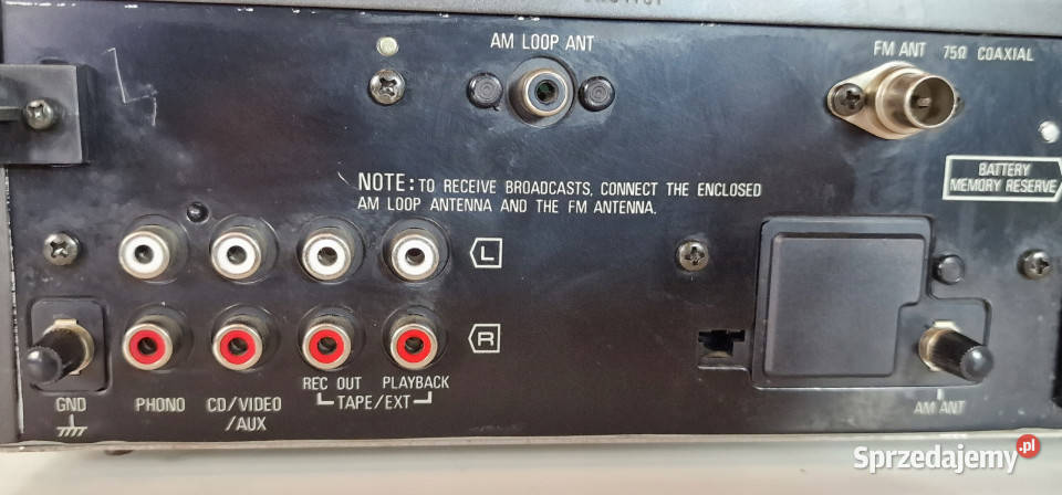 Amplituner technics SA150 SA 150 tuner radio Międzychód
