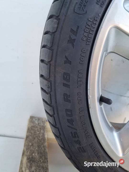 Audi FELGA ALUMINIOWA KOŁO ZAPASOWE zapas R18 Średnica 18"