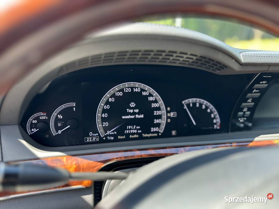 MERCEDES BENZ S 550 4 MATIC LONG 2013 Ciechanów