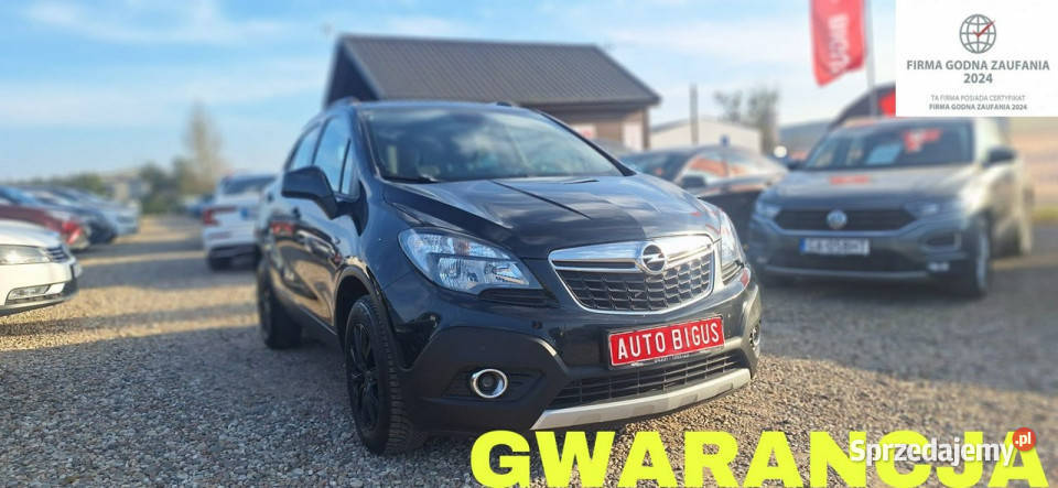 Opel Mokka Duża navi podgrzewana kierownica czujnik deszczu pomorskie Lębork