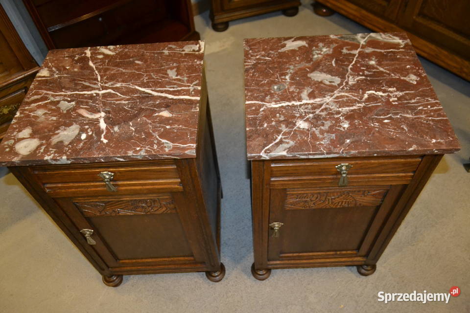 szafki art deco dąb Będzin