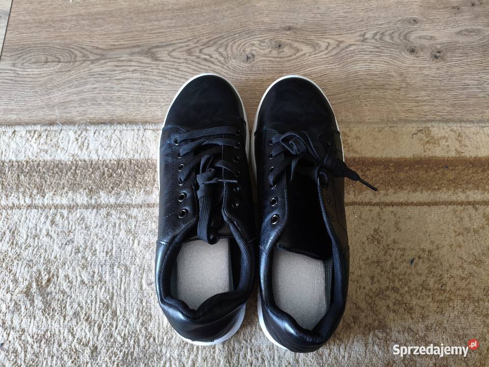 Czarne męskie buty rozmiar 46
