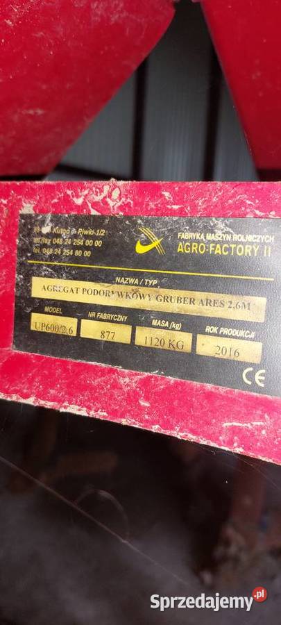 Agregat bezorkowy gruber 27m mało używany Agregaty Czyżew
