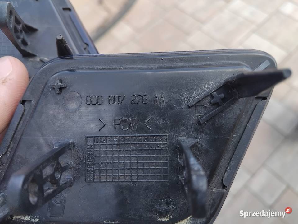 Zaślepki spryskiwaczy lamp Audi A4 B5 FL LY7K opolskie Grodków