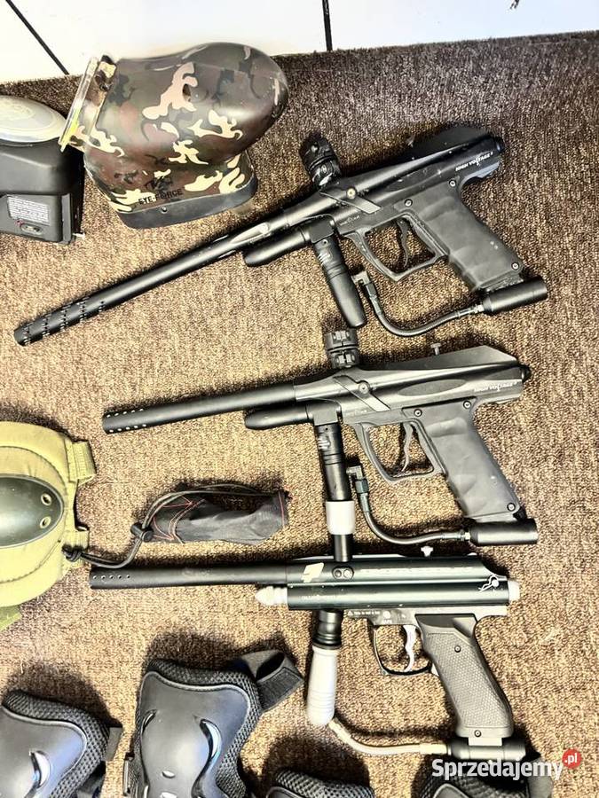 paintball marker butla co2 loader faty maski Stare Boryszewo