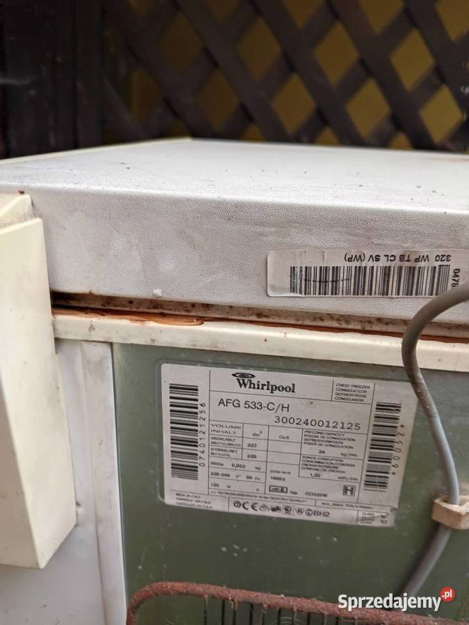 Okazja zamrażarka Whirlpool AFG 533CH śląskie Pawonków