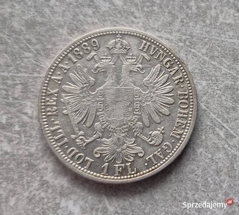 55 AUSTRIA srebro 1 Floren 1889 r