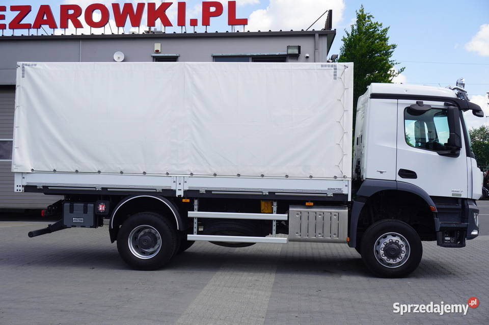 MercedesBenz Arocs 1827 10 4x4 plandeka 14 pełny VAT