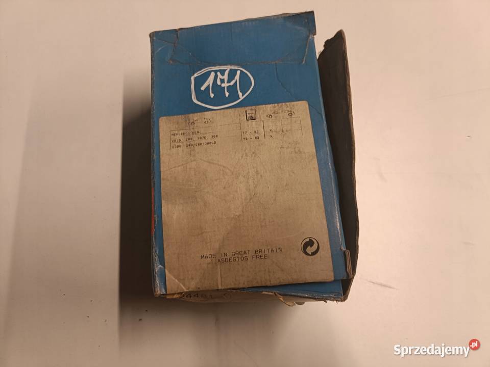 KLOCKI HAMULCOWE Mercedes W460 PRZEDNIE przód osobowe sprzedam