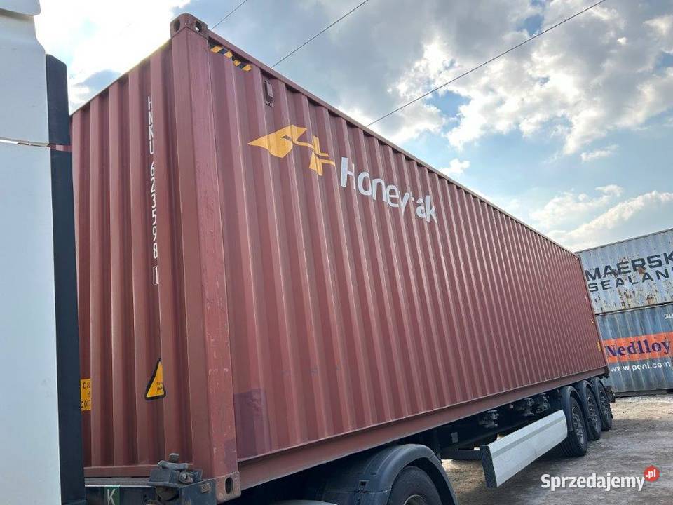 Kontener morski magazynowy 40HC12 metrów IICL Magazynowanie