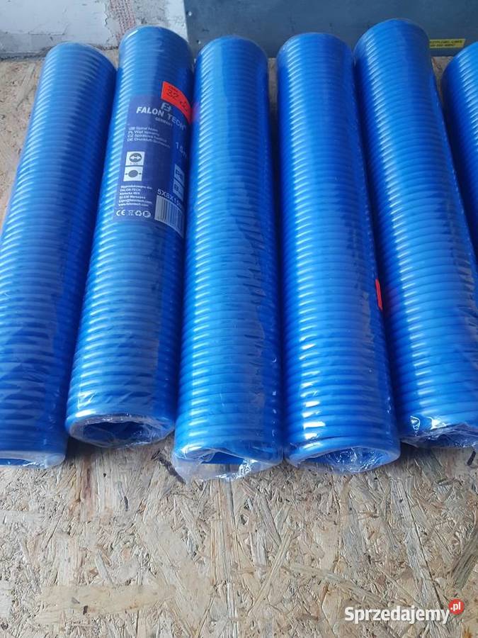 WĄŻ SPIRALNY 5x8 mm 15m PRZEWÓD DO KOMPRESORA wielkopolskie Głogowa