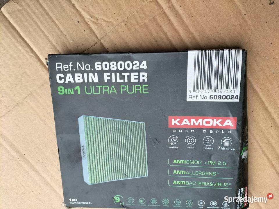 KAMOKA FILTR KABINOWY ANTYALERGICZNY TOYOTA Kamień-Kolonia