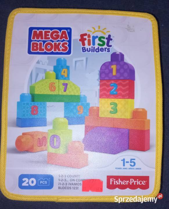 Mega Bloks First Builders Fisher Budowlane