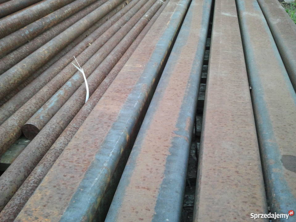 Pręt kwadratowy kęs wym kw90 gat40H atest Koło