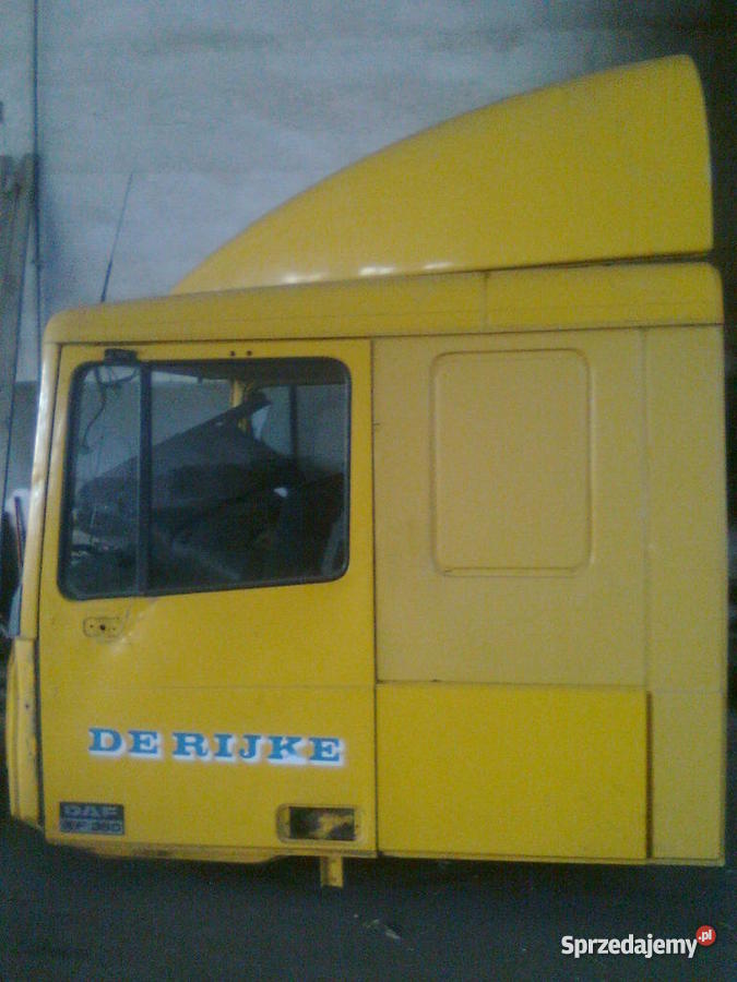 Kabina daf 95 xf z owiewką dachową Mielec