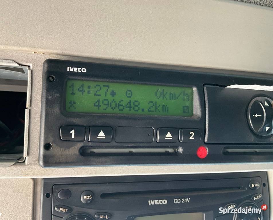 Budowlany 6x4 z dzwigiem Manual Iveco Samochody ciężarowe Warszawa